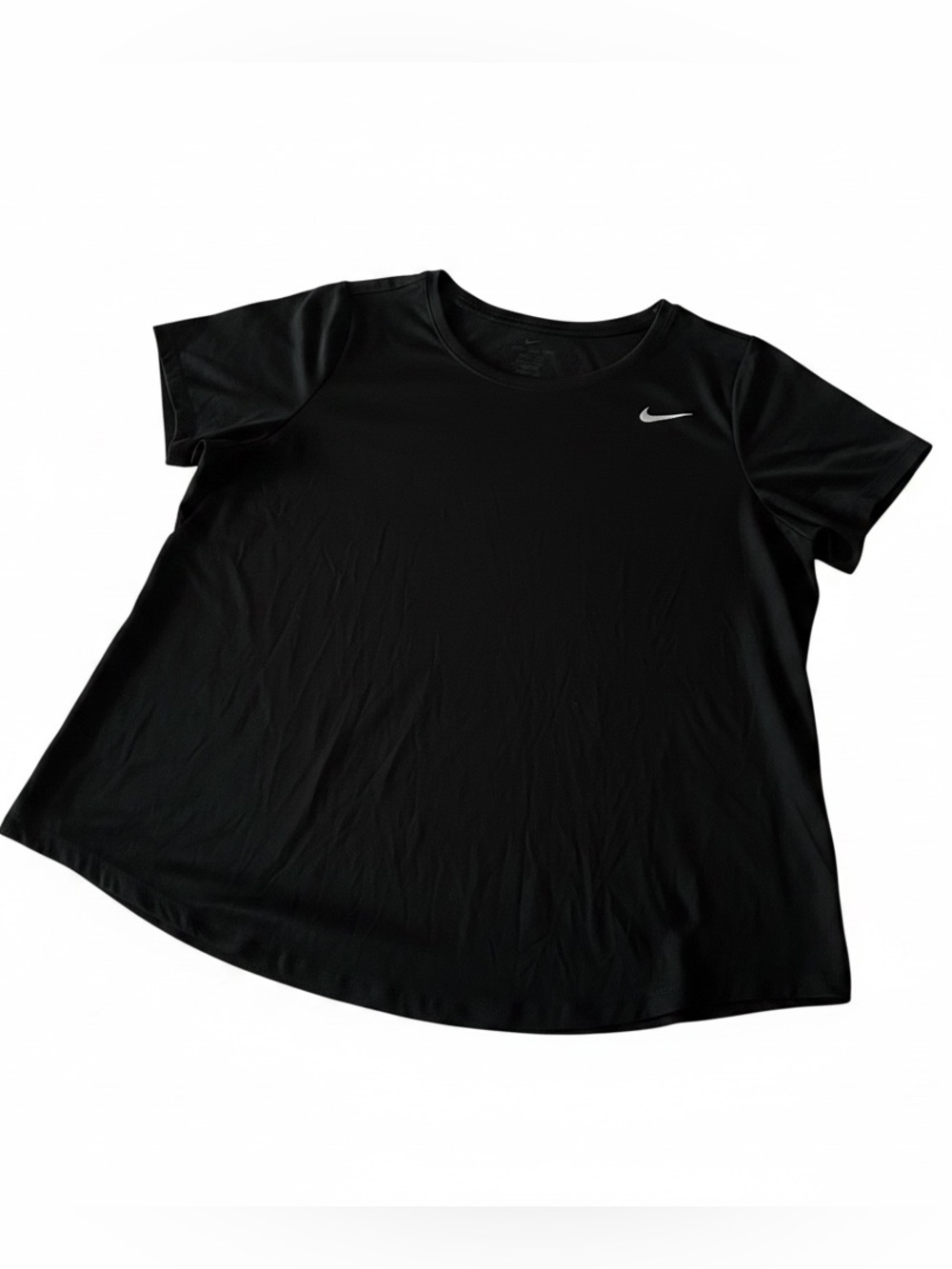 Nike Women’s Black Dri-FIT Short Sleeve Performance T-Shirt – Size 2X